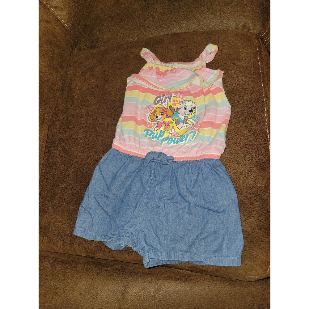 Nickelodeon paw patrol girl pup power skye Everest romper size 3t